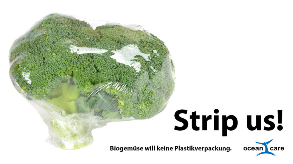 Strip us! Broccoli - Biogemüse plastikfrei
