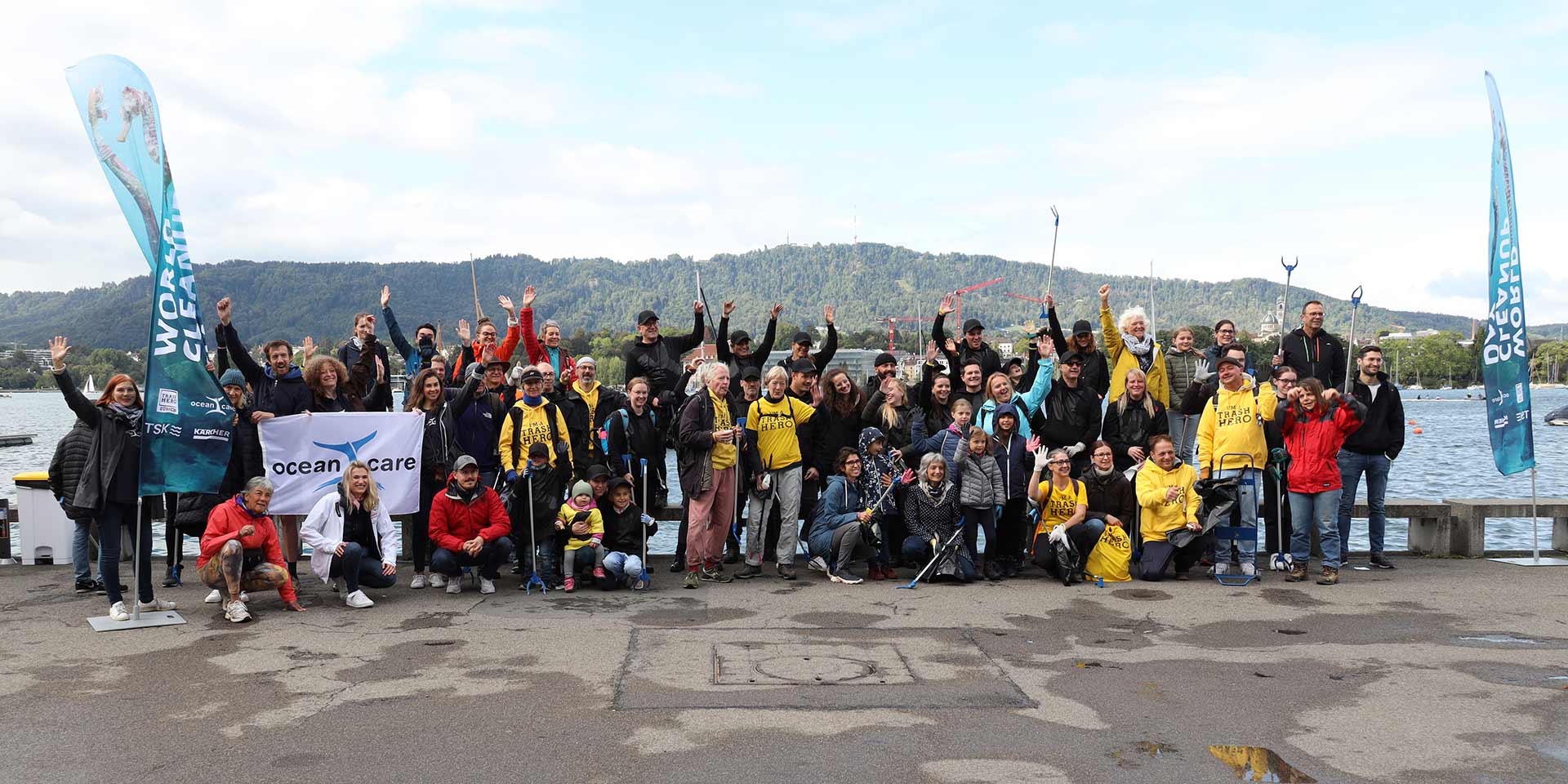 World Cleanup Day in Zürich, Oceancare