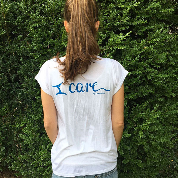 T-Shirt Damen weiss ICare OceanCare