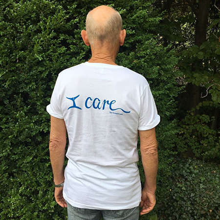 T-Shirt Herren weiss ICare OceanCare