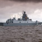 Russisches Kriegsschiff