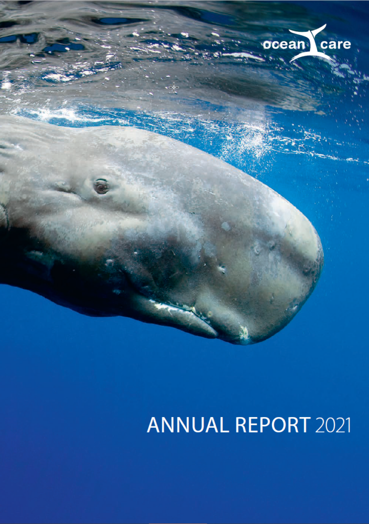 OceanCare Annual Report 2021 (Cover)