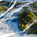 Plastik Schweiz Rheinfall